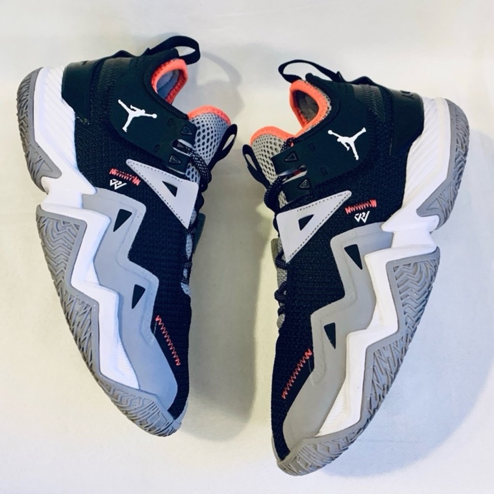 Jordan Westbrook One Take ‘Black Cement Sneakers